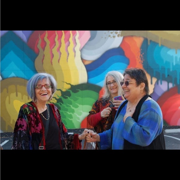 Chicos Silk Fringe Patchwork Jacket Vintage size medium large - Picture 10 of 10